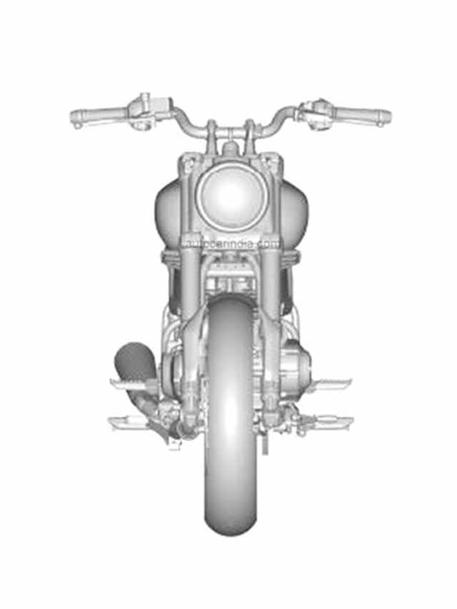 TVS Cruiser bike patent