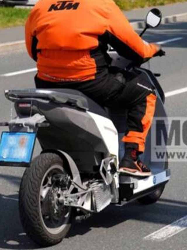 upcoming KTM electric scooter spotted testing