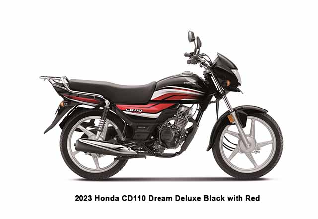 New Honda CD110 Dream Deluxe new color options
