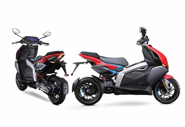 TVS X electric scooter range and top speed