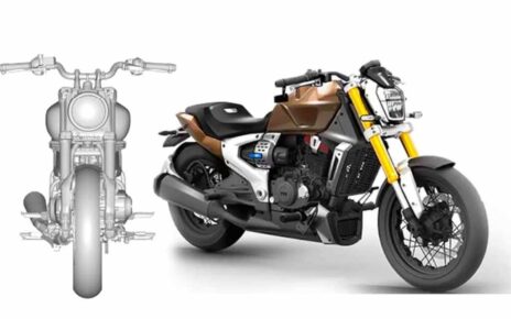 TVS Cruiser motorcycle patent leak ahead of launch